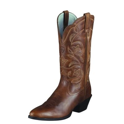 Ariat Heritage R Toe - Western Laarzen LichtBruin Dames - 19815-229